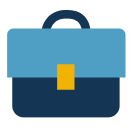 Icon of a briefcase — represents work, business, or professional services.